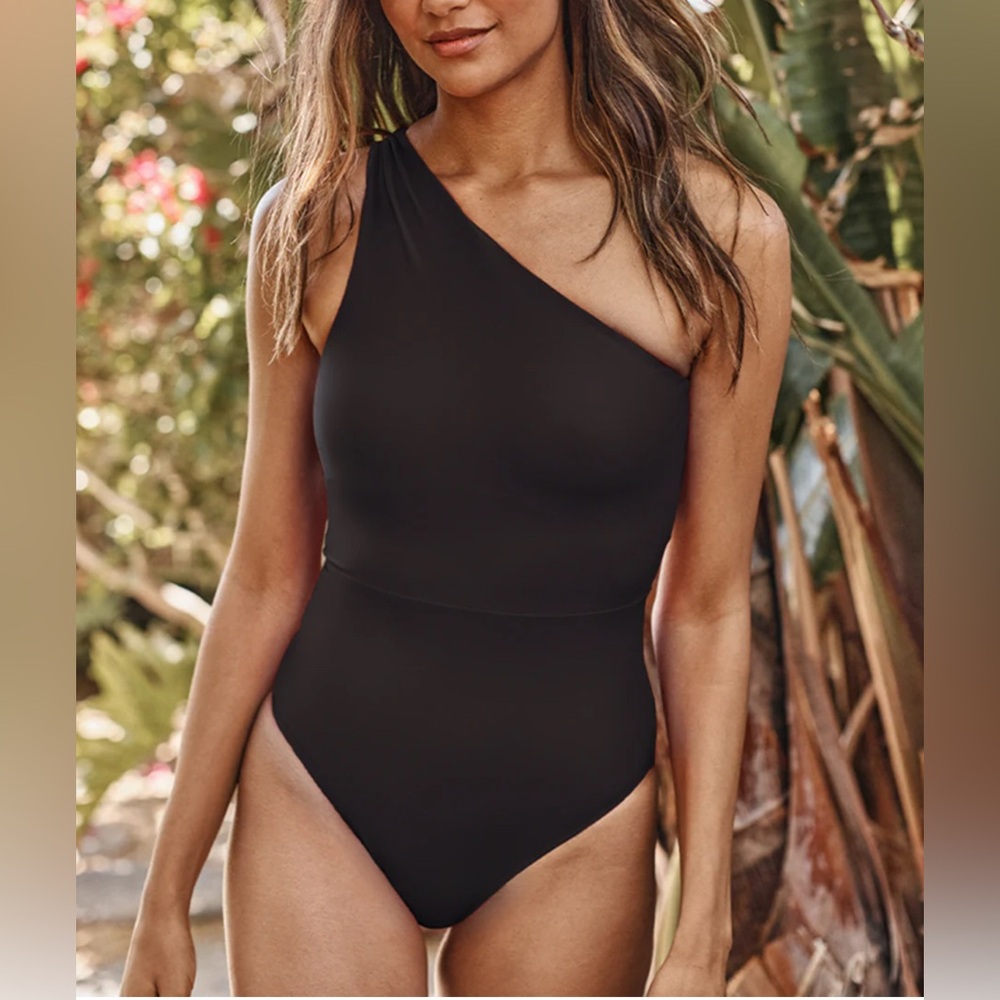 Summersalt Ruched Sidestroke, size 8